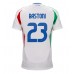 Maillot de foot Italie Alessandro Bastoni #23 Extérieur vêtements Europe 2024 Manches Courtes